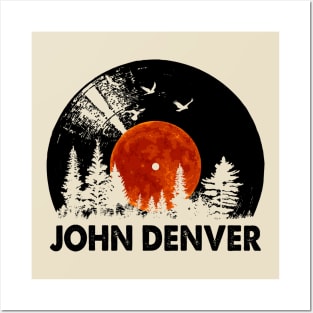 Denver Name Record Music Forest Gift Posters and Art